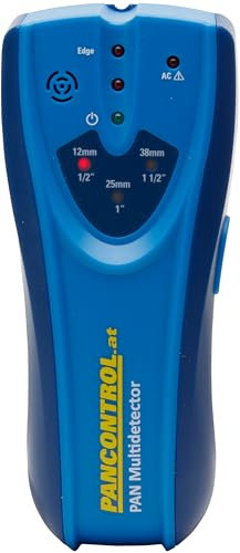 Kopp PAN Metall- und Leitungssuchgerät, Multidetector zum Auffinden von Holzbalken, Metallträgern und Leitungen, akustische Anzeige, 125-240 VAC, 323802019