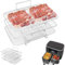 AMSGANK Accessori per Friggitrice ad Aria, Griglia de Arrostire de Disidratazione Multifunzione in Acciaio Inox Lavabile in Lavastoviglie Accessori per Ninja Foodi Dual Zone AF400EU 9,5 L etc