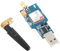Module Série SIM800C USB vers GSM pour Données Vocales SMS, USB intégré pour la Conception, Utilisation Mondiale, Prise en du Téléphone GPRS TTS, Synthèse Vocale