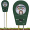 Misuratore del Suolo 3 in 1, Tester Terreno Multifunzionale per Fertilità/PH/umidità, Soil Tester Giardinaggio, Misuratore di Terreno per Giardino, Fattoria, Prato(Non Sono Necessarie Batterie)