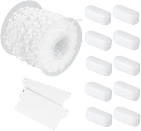 iplusmile Beaded Door Curtains Vertical Blind Chain Links Window Roman Shades Blind Chain Supplies