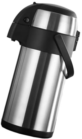 PRETYZOOM Botella Inoxidable Botella Isotermica Para Agua Caliente y Fría Hervidor De Agua Portátil Para Camping y