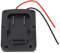Attatore per batteria per elettroutensili Respicefinem, cavo PTFE 1332 12AWG, attatore per batteria per elettroutensili compatibile con la batteria al litio PARKSIDE X20V TEAM