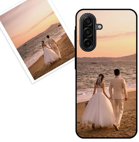 KARTXITAI Coque Personnalisée Compatible avec Samsung Galaxy A17 5G,Personnalisable Housse Étuis avec Votre Photo Image Texte Etui,Ultra Silicone en Gel TPU Souple Case -Noir