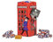 British Phone Box Souvenir Fudge Traditional Sweets Tin - Individually Wrapped Fudge Sweet, English Retro Sweets Gift - British Souvenirs Novelty Gifts, Unique Thank You Teacher Gifts for Men & Women