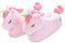 LANFRE Pantofole di squalo rosa maiale Pantofole da uomo e da donna, ciabattine per animali, pantofole calde (Unicorn Pink, 35)