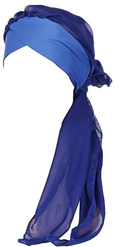 Amorar Chemo Turban Hijab Frauen Krebs Kopfbedeckung Schals Gap Chiffon Kopftuch Bandana Long Tail Hut Headscarf für Krebspatienten, Chemotherapie, Haarausfall, Schlaf, Muslim