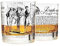 Greenline Goods Whiskygläser – Jane Austen Geschenke – Stolz und Vorurteil (2er-Set) | Literature Rocks Glas