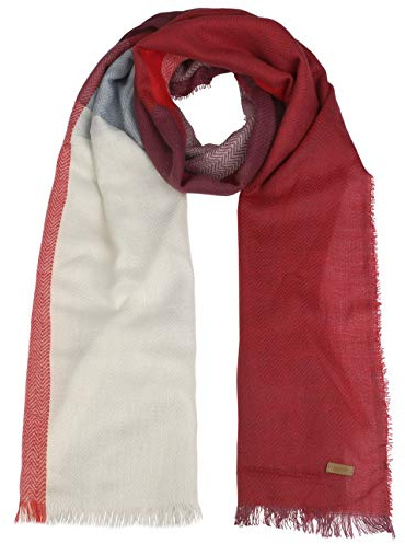 Barts Cefalu Schal Damenschal Winterschal Fransenschal Damen - Winter Herbst-Winter - One Size rot