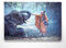 BilderKing Atemberaubendes Leinwand-Bild Indischer Elefant mit Mönch - als 90x60cm großes XXL Wandbild. Tolle Deko für Wohnzimmer & Schlafzimmer. Fertig aufgespannt auf 4cm Holz-Keilrahmen