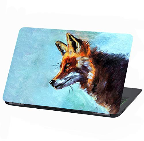 Laptop Foil protection Cover adhesive film notebook sticker self-adhesive vinyl skin sticker (17 Inches, LP35 Beautiful Fox)