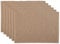DII Basic Everyday Tischset, gerippt, 100% Baumwolle, 33 x 48 cm, Stein, 6-teilig