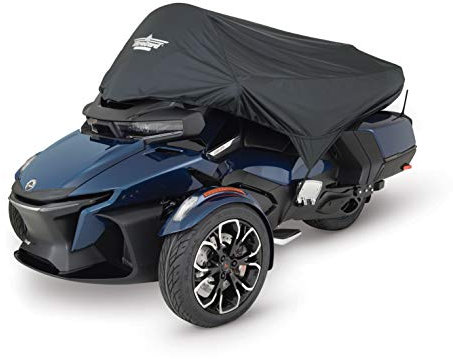 UltraGard Can-Am Spyder RT Halbabdeckung 2020+ Can-Am RT Wasserabweisend, Premium Schwarz 4-447BK von Big Bike Parts
