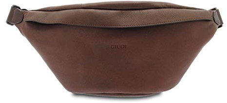 GIUDI ® - Gürteltasche aus echtem Kalbsleder, Made in Italy, Herrentasche, Handtasche