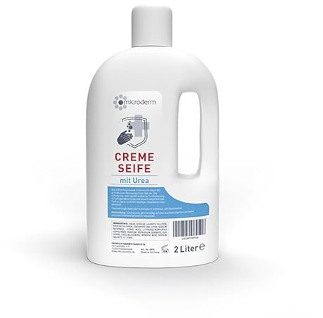 microderm Cremeseife Urea (2 Liter), Mildschäumende Handpflege