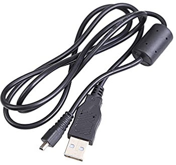 bzcemind Telefono USB USB 1M DATA CAVI DATI USB Adatto per Nikon Coolpix S01 S2600 S2900 S4200 S4300