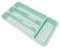plastific Large CUTLERY TRAY Utensils Spoon Fork Holder Flatware Organiser for Kitchen Organiser Strong Plastic Drawer Sliding Tidy (33 x 17.5 x 4.3 slim, Mint Green)