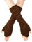 PUREWONDER Damen Armstulpen Pulswärmer Handstulpen hw23 Braun