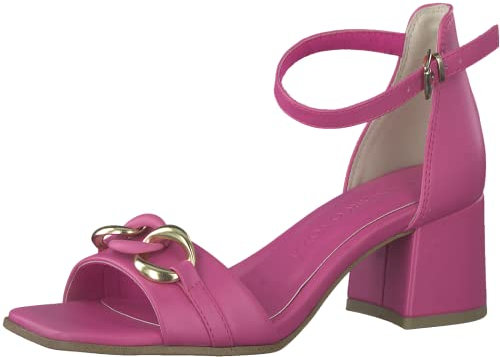 MARCO TOZZI Damen 2-2-28317-20, Sandali con Tacco Donna, Rosa Oro, 39 EU