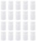 COHEALI Tabletten 20 100 Feuchtigkeitsbeständige Pillenhalter Leichte Pillendosen Verdickte Medikamentenspenderflaschen mit Schraubverschluss Großer Behälter Für Tablettenflasche