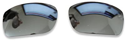 POLARLENS Verres polarisés de rechange pour Oakley Turbine - Compatible avec les lunettes de soleil Oakley Turbine, Noir , Taille unique