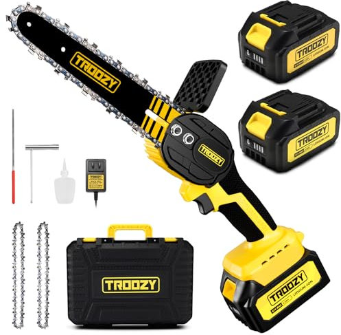 TROOZY Battery Chainsaw Mini