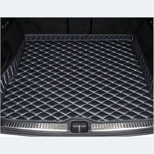 ARTSIM Coche Alfombrillas para Maletero para Peugeot 5008(7seats) 2017-2024 por Encargo Cuero Bandeja Forro Maleteros Alfombra Maletero Trasero Alfombra Protectora,B