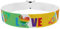 LGBTQ Love bunt Stoffarmband - Handgemacht Unisex Armband mit Statement - 100% Wasserfest & Verstellbar - Festival Accessoire für Frauen und Männer - Geschenksidee für LGBTQ Community