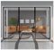 Moustiquaire Porte Fenetre AimantéE 300x210cm Facile à Installer Fermeture Automatique Moustiquaire Enroulable Anti Insecte Mouche pour Couloirs, Portes,noir