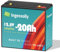 Batterie au Lithium 12V 20Ah, batterie Rechargeable LiFePO4, batterie de Phosphate de fer au Lithium à Cycle profond 4000+ pour l’éclairage, camping extérieur, Fish Finder, stockage d’énergie