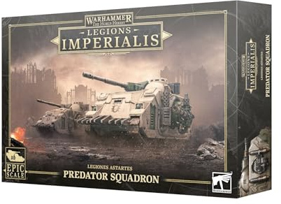 Warhammer Games Workshop Horus Heresy Legions Imperalis: Predator Squadron [Epische Skala]