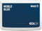 COLOP Stempelkissen MAKE 2 noble blue 70 x 110 mm, Kissen für traditionelle Handstempel und Kreativstempel