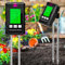 Testeur de Sol 6 en 1 Hygrometre Plante avec pH Humidité Fertilité du Sol Lumière du Soleil Détection de Température Testeur Humidité Plante avec écran LCD pour Jardinage Plantes en Pot