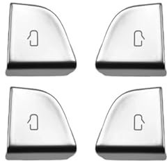 UEGVJIAS Compatible With Tesla For Model 3 For Highland 2024 Car Open Door Button Stickers Door Open Handle Cover Protection Trim Interior
