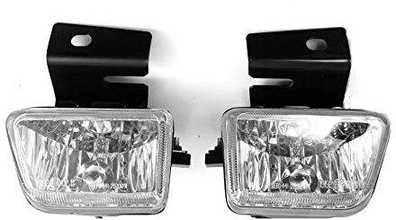 HZ-DESIGN Nebelscheinwerfer NSW Klarglas Set Nebelleuchte Links + Rechts passend für Golf 2 Facelift