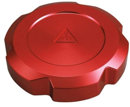 FNERRMEVC Kühlmittelbehälterdeckel Für E90 E91 E92 E93 E82 E87 F10 F20 F30 X5 E70 F15 Z4 E87 OEM 17117639020 17117521071 Tankdeckel(ROT)