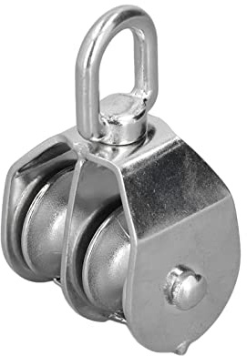 Marine-Flaschenzug-Doppel rad roller 304 Edelstahl-Yachten-Schnellboote 250kg Verladung