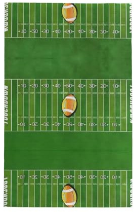 BLWSLC American Football Field Ball Sport bedrucktes Küchendekorationstuch geeignet für die Küchenreinigung 40,6 x 66 cm