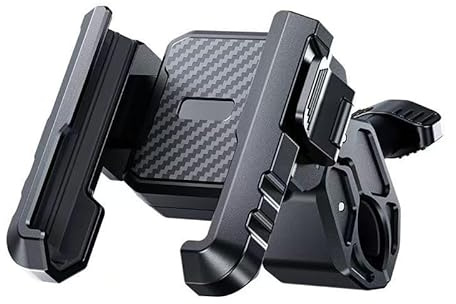 XIAOBINGFA Motorcycle Phone Mount for BMW Motorrad C 400 GT, Phone Holder Handlebar Clamp Support Mobile Phone Cradle Stability Attachment