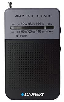 Blaupunkt PR3BK Portable Noir Radio Portable - Radios Portables (Portable, AM,FM, 0,3 W, 3,81 cm (1.5), Noir, AA)