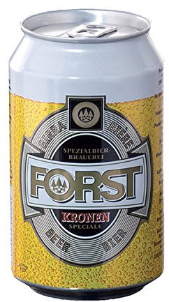 Birra Forst Kronen Lattina 24 x 330 ml.