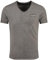 KEY LARGO Herren Soda New V-neck T-Shirt, Silver (1107), XXL EU