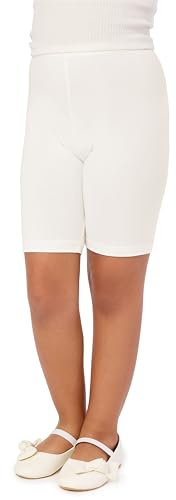Merry Style Mädchen Kurze Leggings aus Baumwolle MS10-227 (Ecru,158)