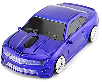 Aikchi Kabellose Auto Maus 3D Optische Computermaus, Ergonomische Desktop Laptop PC Maus für XFL (Blau)