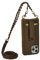 Vaultskin VICTORIA Crossbody Wallet Case, Lanyard with Card Holder (Brown - Chain & Leather Strap, for iPhone 13 Pro)