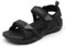 DREAM PAIRS Sandales pour Hommes Sandale de Plage d'été Trekking Water Beach Sports de Plein air Athletic Arch Support Durable SDSA228M Noir SDSA228M Taille 43.5