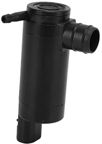 Keenso Pompe de Lave-glace de Voiture, Moteur de Pompe de Lave-glace de Pare-brise Avant de Voiture avec œillet 93731451 de Remplacement pour 2007‑2011