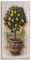 ARTLAND Wanddeko Leinwand Bilder Wandbild 50x100 cm Pflanzen- & Blumen Bäume Obstbaum U0PT