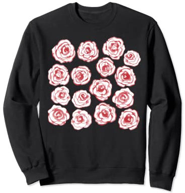 Peinture aquarelle roses Sweatshirt