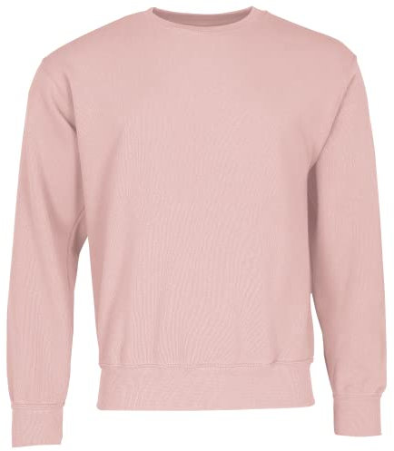 Fruit of the Loom Sweatshirt mit angesetzten Ärmeln, Farbe:Powder Rose, Größe:M